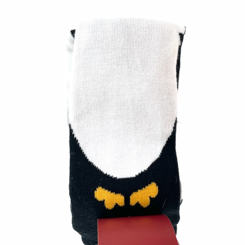 Two Sox Brand Penguin Socks 1 Pair Black White
